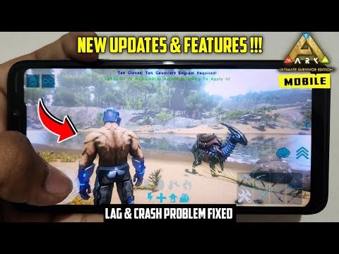 ARK Mobile New Update: Sleeping at Bed, Lag,Crash & Bug Fixes | Ark Mobile New Update!