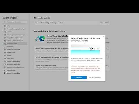Navegador Edge abre ao clicar no Internet Explorer