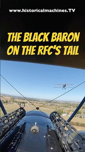 The Black Baron Returns - WW1 Fokker Triplane Onboard