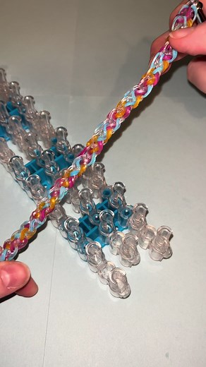 Rainbow Loom Rope Braid Bracelet Tutorial | Nostalgic and Satisfying DIY