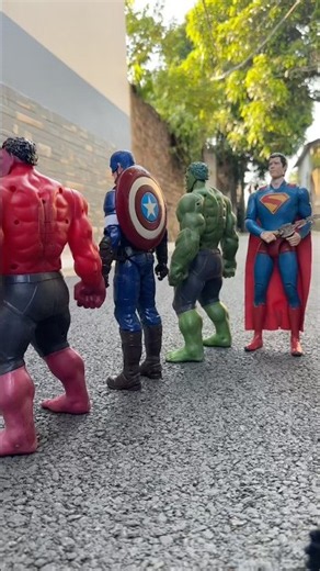 Funny Superman Prank with Superhero Team #marvel#superman