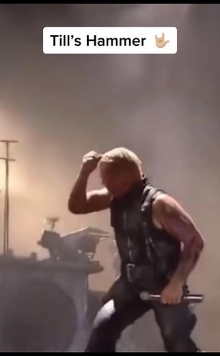 Till’s Hammer is BAD A$$!!! #tilllindemann #tilllindemannofficial @rammstein #rammstein
