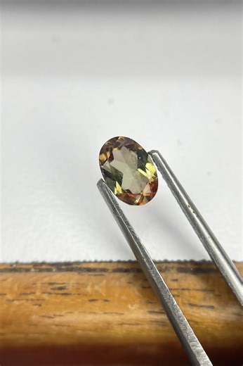 Natural Andalusite Bi Color Gemstone Oval Shape 6x4 MM 0.55 Carats Faceted Gemstone - Etsy
