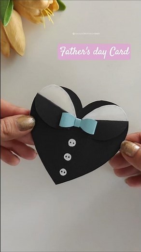 CUTEST Fathers Day Card| Handmade Card! #fathersday