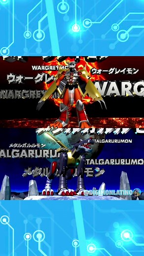 Wargreymon vs MetalGarurumon Clash | Digimon Battle