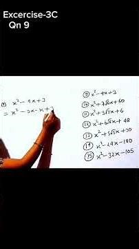 Factorisation of polynomials |Rs aggrawal class 9 | Ex-3C, Qn-9 #maths #class9th #ytshorts