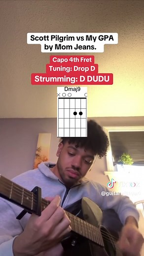 Learn Scott Pilgrim vs. My GPA Guitar Tutorial