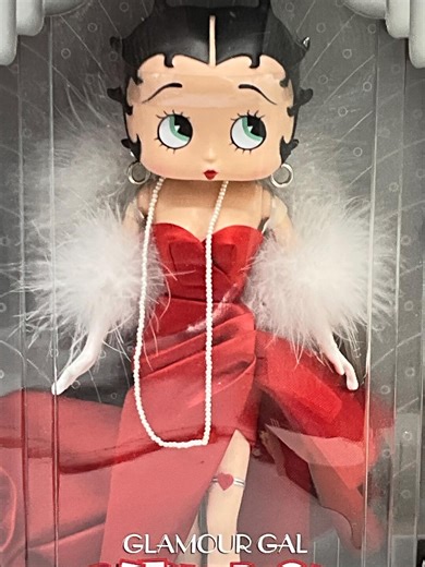 Gorgeous Collectible Vintage Betty Boop Doll Fashion Doll, Red Dress. With the Original Bo, Glamour. - Etsy UK