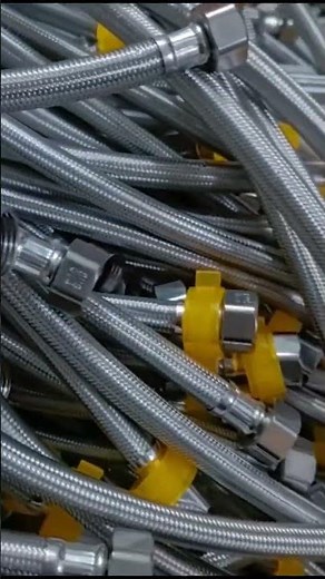 Braided Stainless Steel Hose Connections: Quality Manufacturing#hoseconnections