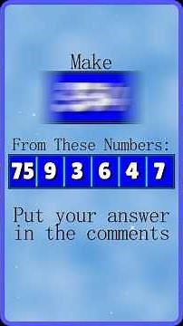 Can You Solve This Number Puzzle?