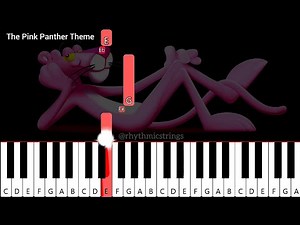 The Pink Panther Theme | Easy Piano Tutorial For Beginners
