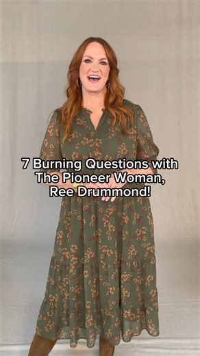 7 Burning Questions with The Pioneer Woman - Ree Drummond ✨ Tap the link to shop Ree’s newest collection, exclusively at QVC! > https://qvc.co/shopreebythepioneerwomanqvc | QVC