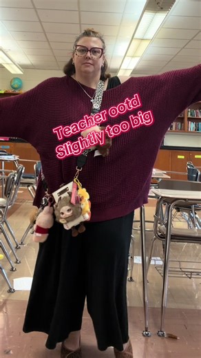 I am dressed for comfort today. Feeling healthy and strong. Finally. My oversized shirt is from TikTok shop. My romper is from @HSN, Inc My shoes from TJ Maxx. My glasses match perfectly and are from @ZEELOOL Optical #teachersoftiktok #ootdinspo #middleschoolteacher #ootdfashion #teachers