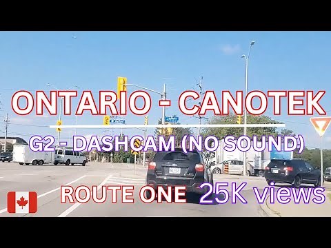 Canotek G2 Driving Test Tips: Complete Route 1 Guide - Dashcam (No Sound) | City Explorer