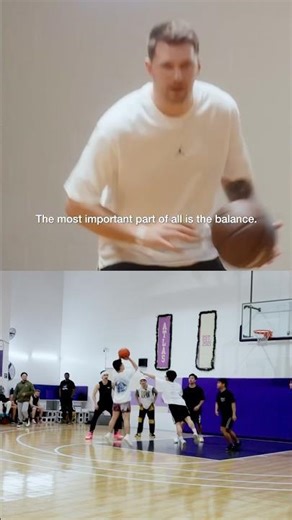 Luka Doncic Teaching his step back 😮