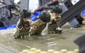 乐高第二次世界大战D-Day奥马哈海滩之战MOC