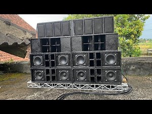 Cek Sound Miniatur Sound Horeg 12 Subwoofer