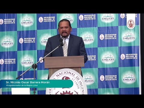 Sr. Nicolás Oscar Barrera Morán - Vicegobernador de la región Lima