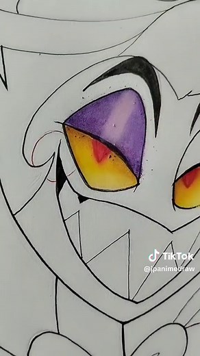 Drawing Lucifer from Hazbin Hotel - Easy Tutorial