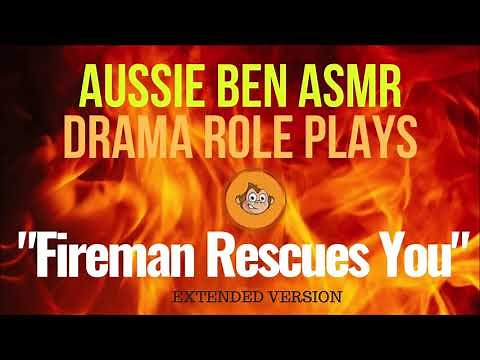 Extended Edition!! ASMR Fireman Rescue Role Play