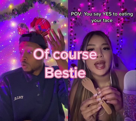 ASMR Face Eating Roleplay with Wooden Spoon ft. Joyceful Tingles