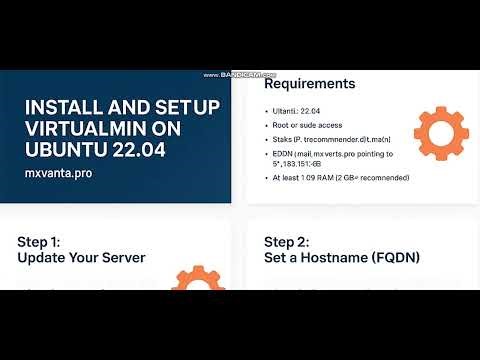 How to Install & Setup Virtualmin Webmail on Ubuntu 2024 - Step by Step Guide and send Bulk Emails