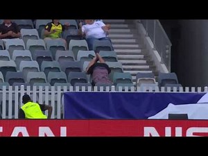 Incredible crowd catch at T20 World Cup!