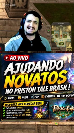 🚨 COMEÇANDO NO PRISTON TALE BRASIL?