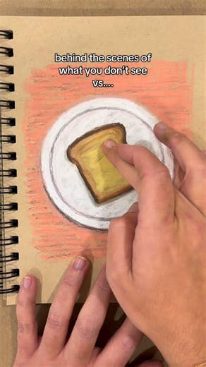 30K views · 8.6K reactions | I love anytime I get to smudge with my finger✨杻 • #animation #stopmotion #animationdrawing #artprocess #stopmotionanimation #artanimation #oilpasteldrawing | Adelynn Rose Art | Facebook