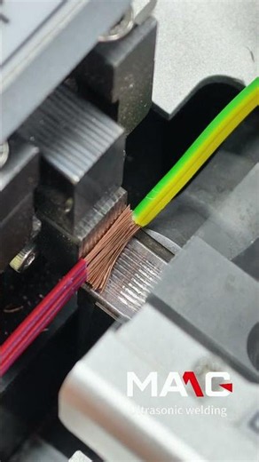 Perform five-to-two welding on 0.15mm² and 1.5mm² wire harnesses.