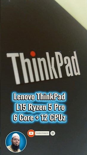 Lenovo ThinkPad L15 Ryzen 5 Pro |6 Cores +12 Cpus| Huniza Computer The Laptop Store