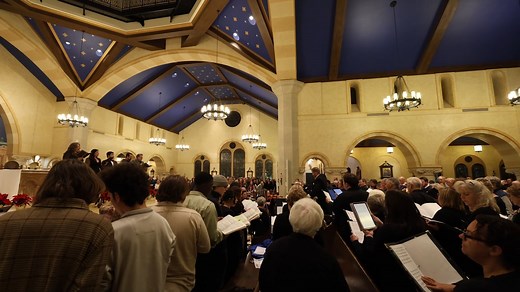 13K views · 211 reactions | If you missed the Westerville Symphony performance of Handel's Messiah Sunday, take a moment to watch this special recording of Hallelujah Chorus. Thank you to the talented musicians and everyone who came to Saint Paul for this special event. | St. Paul the Apostle Church | Facebook