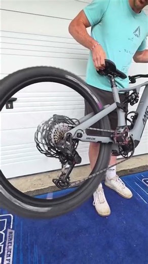 Amflow PR Battery click Wheel spin Suspension rebound #AmflowBikes #MountainBike #MTBLife #eMTB