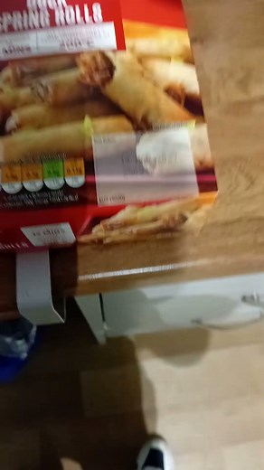 Duck Spring rolls from aldi