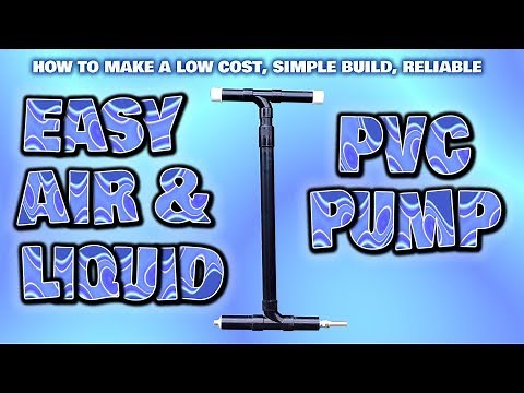 EASY PUMP - air & liquid simple PVC pump by - UK spec - by VOGMAN