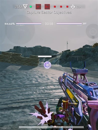 Custom Build MP7 Inspection in Delta Force Game