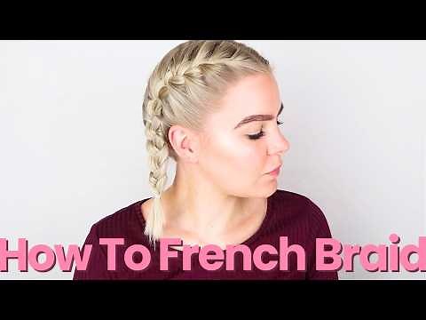 How to Do Two French Braids