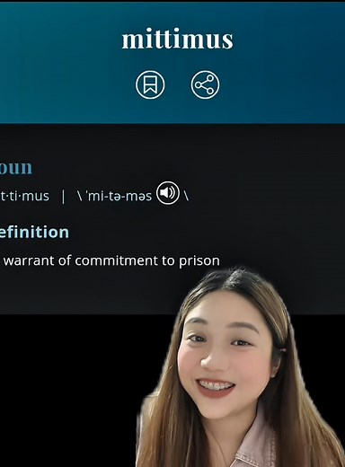 MITTIMUS: Criminology Word of the Day Explained