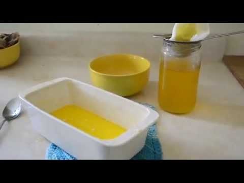 How to make ghee (Butter Oil)