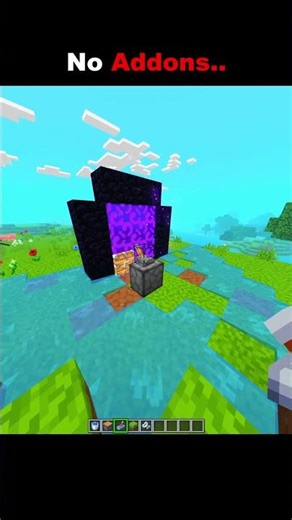 Water In Minecraft Nether #shorts