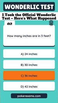 I Took the Official Wonderlic Test – Here’s What Happened