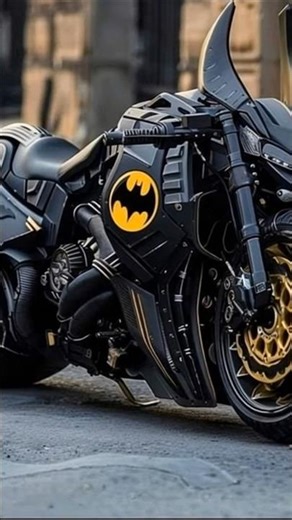 Batman’s Custom Batbike in Motion | Gotham Streets Cinematic Ride#batman#superbike
