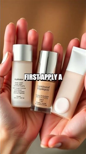 The Three Step Cream Glow: A Fresh Dewy Skin Tutorial