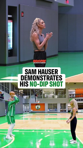 Sam Hauser Explains His No-Dip Jump Shot Technique