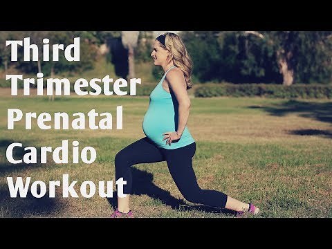 Third Trimester Prenatal Cardio Workout---But Good for ANY Trimester of Pregnancy!