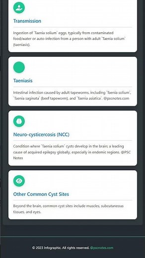 Cysticercosis