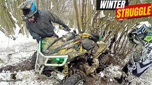 Ultimate Snowy Mountain Off-Road Ride – Can-Am Renegade 1000 in Action