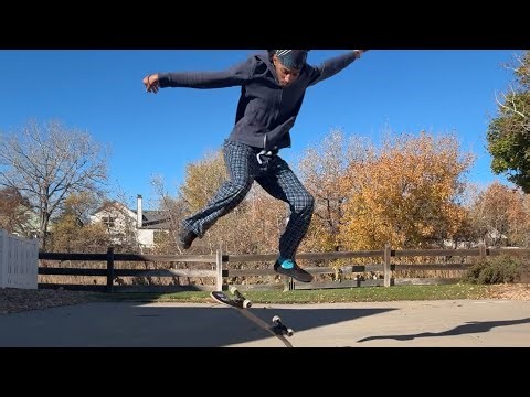 DOING 100 KICKFLIPS