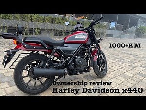 🏍️ Harley Davidson X440 - 1000KM Ownership Review | Pros, Cons & Mileage Test 🚦check Description.