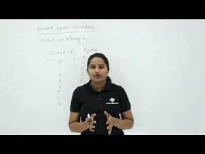 Octal to Binary Number Conversion